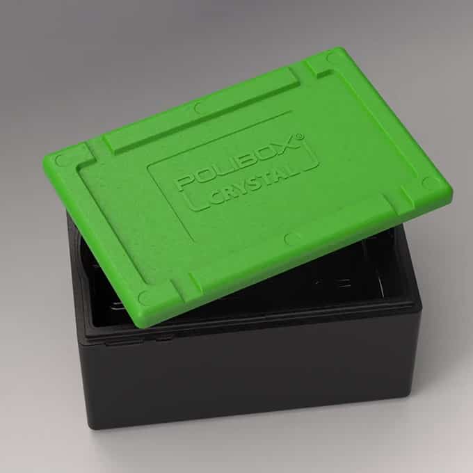 Fotogramma di un video 3D di una scatola